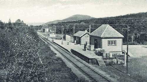 Mre jernbanestasjon [ca. 1920]