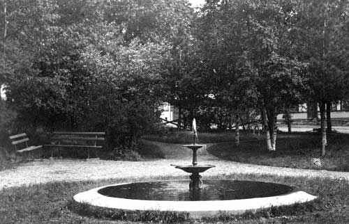 Fontenen i Kirkeparken