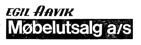 Egil Aavik Mbelutsalg A/S - logo