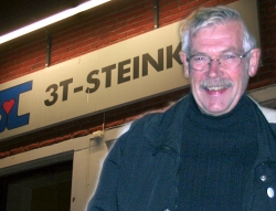 SPINNVILL: Per Sverre Rannem skyr ingen midler for  toppe lista over spinnentusiaster i  Steinkjer. Stakkars den som stjeler treningslappene hans. N skal han og de andre spinnville grningene dopingtestes...